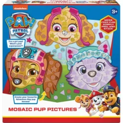 Paw Patrol Mosaic Pup Pictures Craft Set (Styles Vary)
