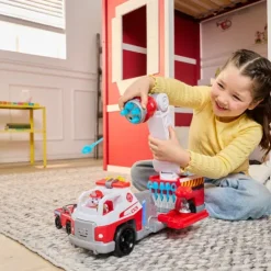 Paw Patrol Rapid Reload Truck Playset Fire Rescue
