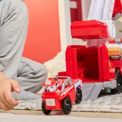Paw Patrol Rapid Reload Truck Playset Fire Rescue