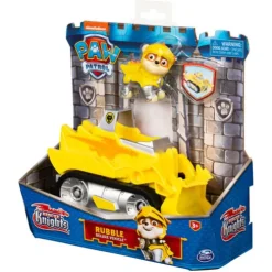 Paw Patrol Rescue Knights Rubble's Deluxe Vehicle