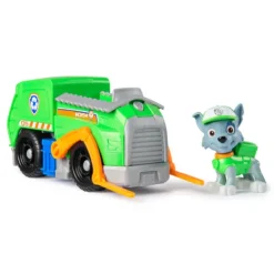 Paw Patrol Rocky's Recycle Truck Vehicle and Figure