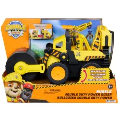 Paw Patrol Rubble and Crew Double Duty Power Dozer Playset