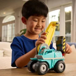 Paw Patrol Rubble and Crew Motor Mega Hammer Vehicle Playset