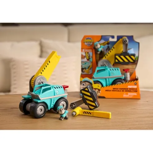 Paw Patrol Rubble and Crew Motor Mega Hammer Vehicle Playset