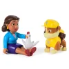 Paw Patrol Rubble and Mayor Goodway Figures