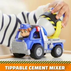 Paw Patrol Rubble & Crew Mix's Mixing Truck Vehicle