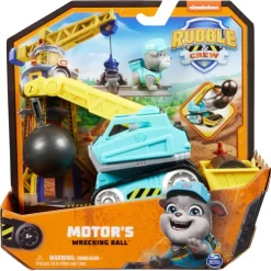Paw Patrol Rubble & Crew Motor's Wrecking Ball Vehicle