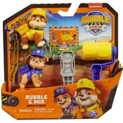 Paw Patrol Rubble & Crew Rubble & Mix Build It Pack Playset