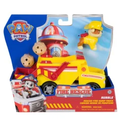 Paw Patrol Rubble Dump Truck Vehicle Fire Rescue