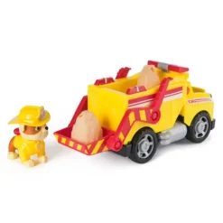Paw Patrol Rubble Dump Truck Vehicle Fire Rescue