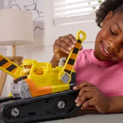 Paw Patrol Rubble Ultimate Tool Bulldozer Vehicle Rubble & Crew