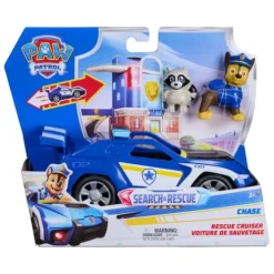 Paw Patrol Search and Rescue Chase Rescue Cruiser Playset