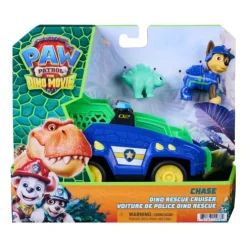 Paw Patrol The Dino Movie Chase Dino Rescue Cruiser Playset