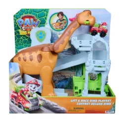 Paw Patrol The Dino Movie Lift and Race Dino Playset