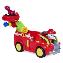 Paw Patrol The Dino Movie Marshall Dino Rescue Fire Truck Playset