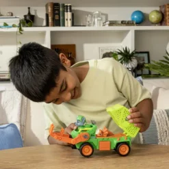 Paw Patrol The Dino Movie Rocky Dino Rescue Recycler Playset