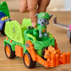 Paw Patrol The Dino Movie Rocky Dino Rescue Recycler Playset