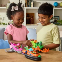 Paw Patrol The Dino Movie Zuma Dino Rescue Hovercraft Playset