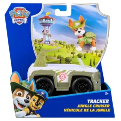 Paw Patrol Tracker's Jungle Cruiser Vehicle and Figure
