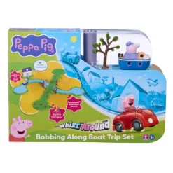 Peppa Pig Bobbing Along Boat Trip Playset Whizz Around