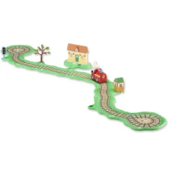 Peppa Pig Clickety Clack Train Track Playset Whizz Around