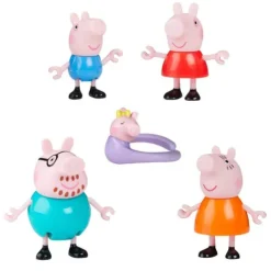 Peppa Pig Family Of Five Figure Pack with Evie
