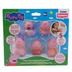 Peppa Pig Family Squirters Bath Toy