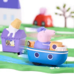 Peppa Pig Great Big World Train Track Playset Whizz Around