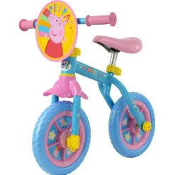 Peppa Pig 10 Inch 2-in-1 My First Training Bike