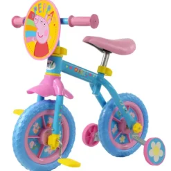 Peppa Pig 10 Inch 2-in-1 My First Training Bike