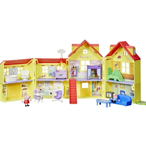 Peppa Pig Peppa's Big Family House Playset with Evie