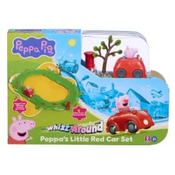 Peppa Pig Peppa's Little Red Race Car Playset Whizz Around