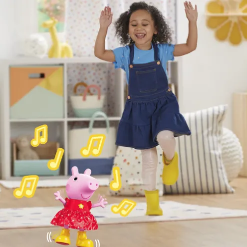 Peppa Pig Peppa's Muddy Puddles Party Interactive Doll