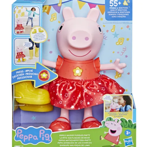 Peppa Pig Peppa's Muddy Puddles Party Interactive Doll