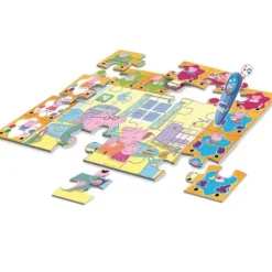 Peppa Pig 24 Piece Interactive Floor Puzzle with Evie