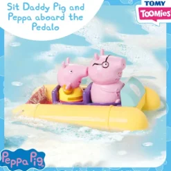 Peppa Pig Pull & Go Pedalo Bath Toy