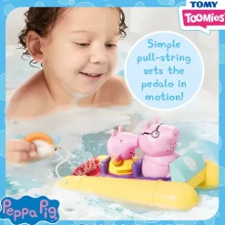 Peppa Pig Pull & Go Pedalo Bath Toy