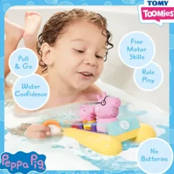 Peppa Pig Pull & Go Pedalo Bath Toy