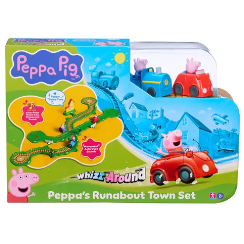Peppa Pig Runabout Town Playset Whizz Around