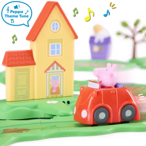 Peppa Pig Runabout Town Playset Whizz Around