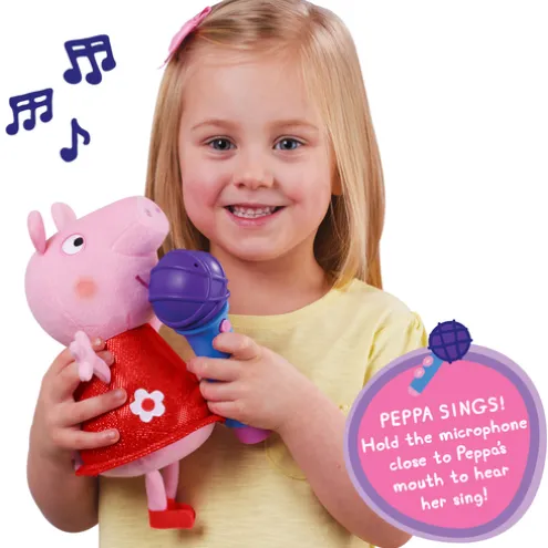 Peppa Pig Sing With Me Peppa Soft Toy