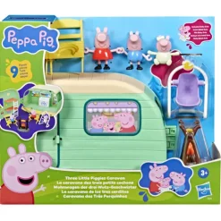 Peppa Pig Three Little Piggies Caravan Playset