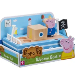 Peppa Pig Wooden Boat Playset