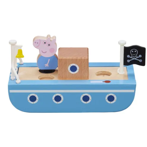 Peppa Pig Wooden Boat Playset