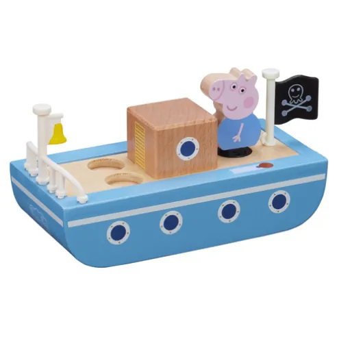 Peppa Pig Wooden Boat Playset