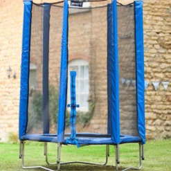 Plum Blue Junior Springsafe 4ft Trampoline and Enclosure
