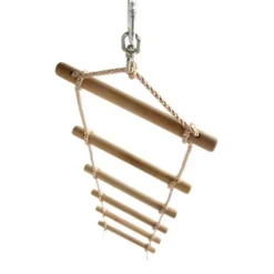 Plum Gibbon Wooden Swing Set