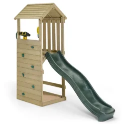 Plum Lookout Wooden Tower Playcentre and Slide