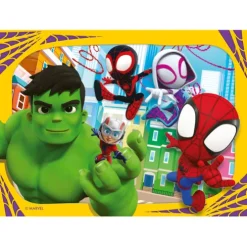Ravensburger Spidey and his Amazing Friends 4 in a Box Puzzles