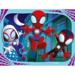 Ravensburger Spidey and his Amazing Friends 4 in a Box Puzzles
